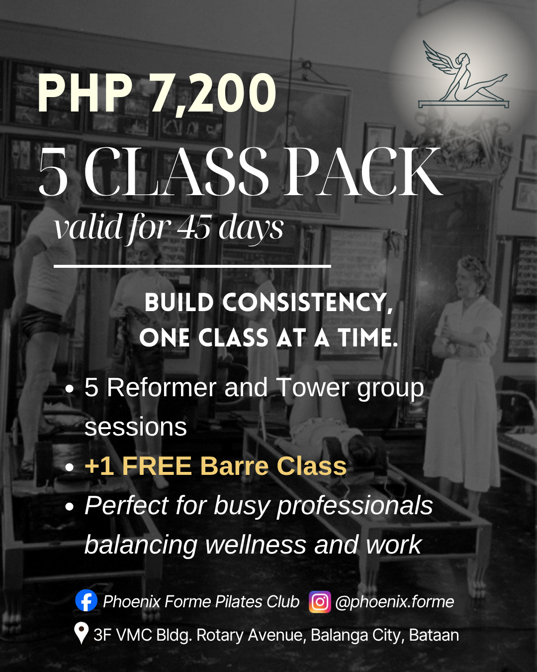Consistency Pack - 5 Class Package